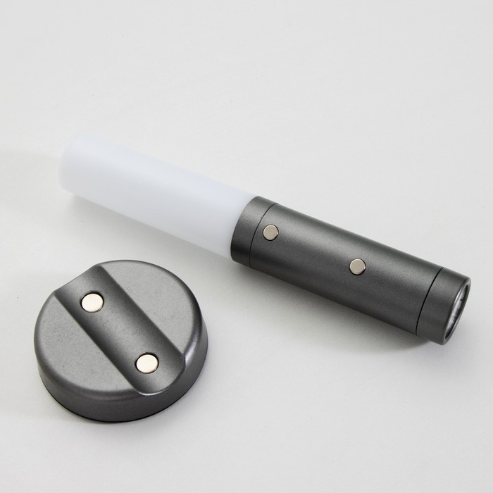 Бра с датчиком движения Бра с датчиком движения "Юник" LED 3000/7000K USB АКБ серебро 7х3х20 см