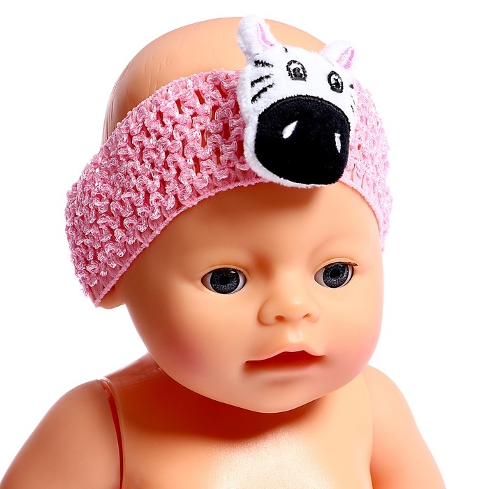 Одежда для пупса &laquo;Зебра&raquo;, колготки с повязкой