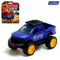 Машина металлическая &laquo;Крутые гонки. Пикап&raquo;, инерция, 1:64, МИКС