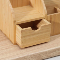 Подставка для специй и столовых приборов, 22,8&times;15&times;13,8 см, бамбук