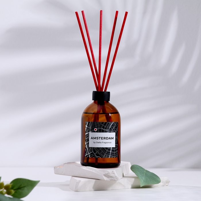 Диффузор ароматический,  "AMSTERDAM", сосна, эвкалипт, 100мл