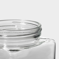 Банка стеклянная для сыпучих продуктов «Призма», 750 мл, 9×14,5 см, с металлической крышкой Банка стеклянная для сыпучих продуктов «Призма», 750 мл, 9×14,5 см, с металлической крышкой