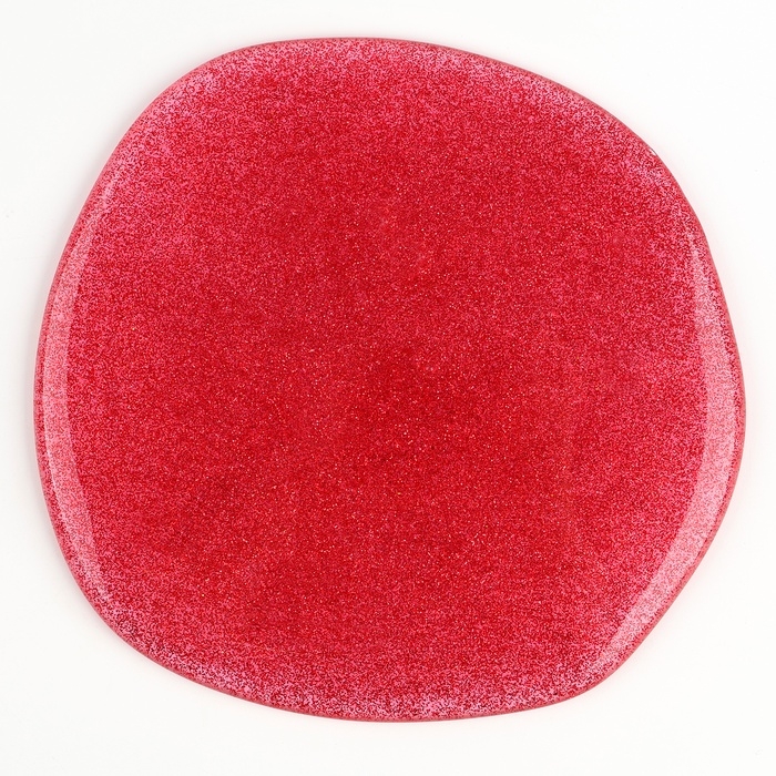 Слайм &laquo;Стекло&raquo; с красными блёстками, 90 г