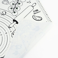 Силиконовой коврик для выпечки &laquo;Pizza time&raquo;, 50 х 70 см