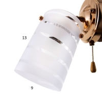 Бра 2017/1GD E27 60Вт золото 15х11х17 см Бра 2017/1GD E27 60Вт золото 15х11х17 см