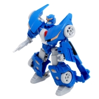 Робот &laquo;Гоночная полиция&raquo;, трансформируется