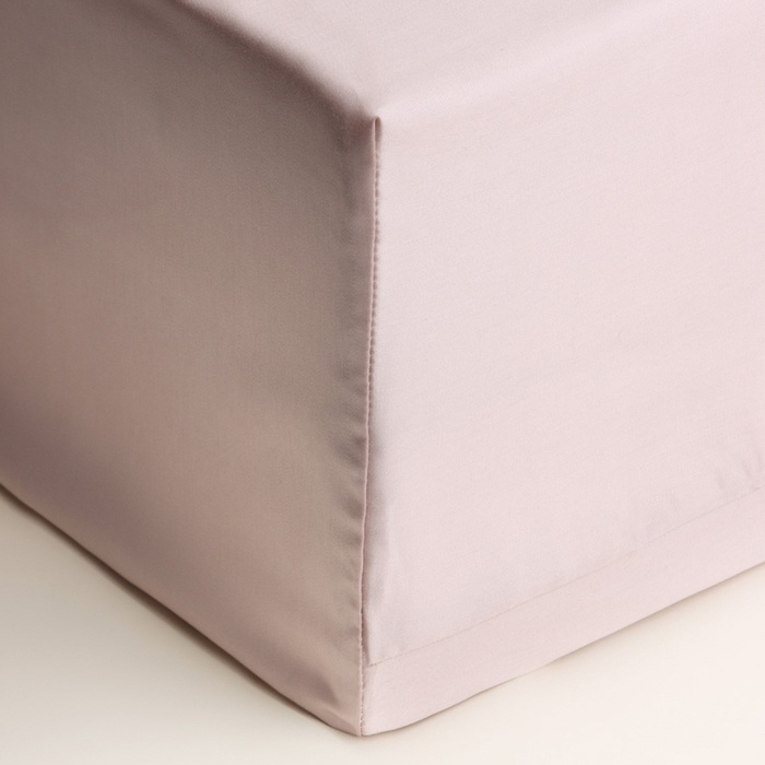 Простыня на резинке SL Home Tencel 160*200+30 см , цв. пудра Простыня на резинке SL Home Tencel 160*200+30 см , цв. пудра