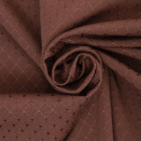 Штора портьерная "Этель" 220х280 см Английский стиль шоколад,100% п/э Штора портьерная "Этель" 220х280 см Английский стиль шоколад,100% п/э