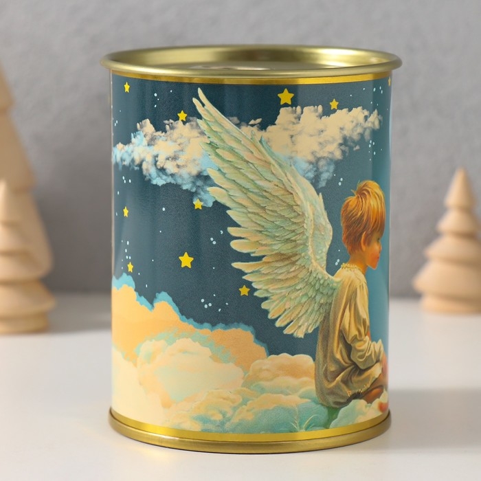 Копилка-банка металл Копилка-банка металл "Время для сказки"