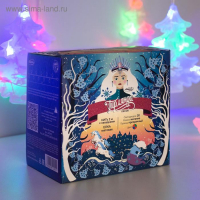 Гирлянда &laquo;Нить&raquo; 2 м с насадками &laquo;Ёлка матовая&raquo;, IP20, прозрачная нить, 30 LED, свечение мульти (RG/RB), мигание, 220 В