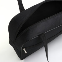 Сумка спортивная, TEXTURA, маленький размер, цвет чёрный Сумка спортивная, TEXTURA, маленький размер, цвет чёрный