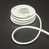 Гибкий неон Uniel 8 × 16 мм, IP67, 10 м, SMD2835, 120 LED/м, 220 В, свечение белое Гибкий неон Uniel 8 × 16 мм, IP67, 10 м, SMD2835, 120 LED/м, 220 В, свечение белое