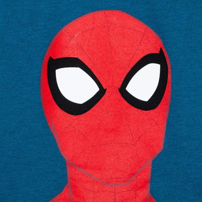 Футболка с длинным рукавом Футболка с длинным рукавом "Человек-паук", Marvel, рост 122-128, синий