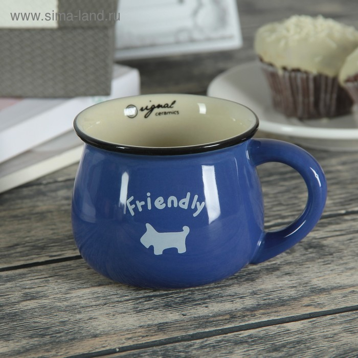 Кружка керамическая &laquo;Мечты&raquo;, 250 мл, рисунок и цвет МИКС