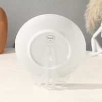 Тарелка декоративная «Улицы Прованса», с рисунком на холсте, D = 20 см Тарелка декоративная «Улицы Прованса», с рисунком на холсте, D = 20 см