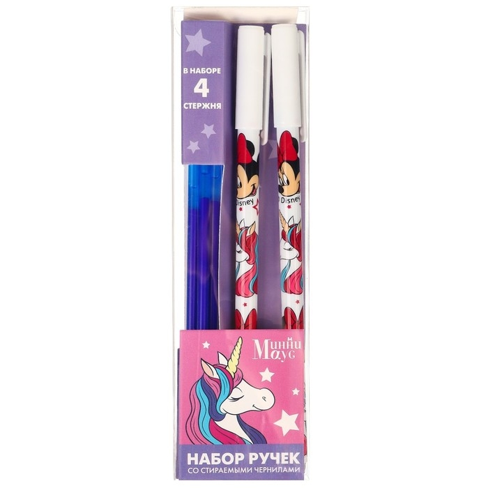 Подарочный набор в папке, 50 предметов, Минни и Единорог Подарочный набор в папке, 50 предметов, Минни и Единорог