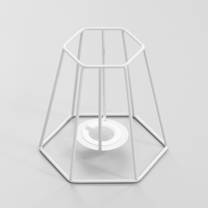 Каркас-основа абажура для люстры Каркас-основа абажура для люстры "Силуэт" Е27/Е14 13х13х14см