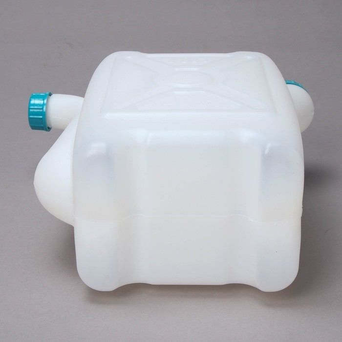 Канистра пищевая &laquo;Бочонок&raquo;, 10 л, со сливом, белая