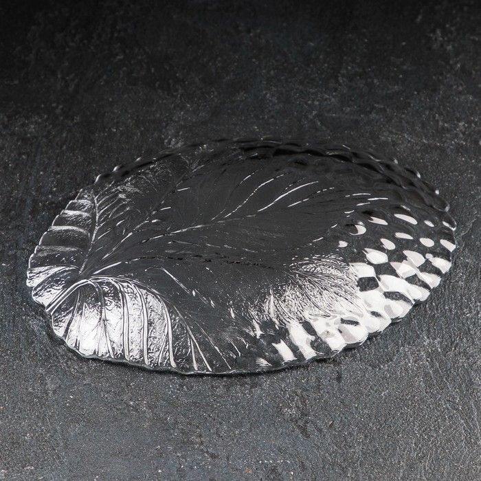 Набор овальных блюд стеклянный Sultana, 23×18 см, 2 шт, цвет прозрачный Набор овальных блюд стеклянный Sultana, 23×18 см, 2 шт, цвет прозрачный