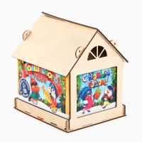 Сладкий детский подарок &laquo;Волшебного года&raquo;: конфеты 500 г, краски 12 цветов, кормушка