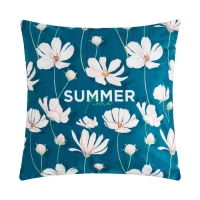 Наволочка декоративная Этель &laquo;Summer&raquo; 40х40 см, велюр, 100% п/э