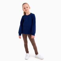 Лонгслив детский MINAKU: Basic line цвет темно-синий, рост 122 Лонгслив детский MINAKU: Basic line цвет темно-синий, рост 122