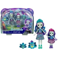 Игровой набор &laquo;Энчантималс. Пэттер Павлина с сестричкой и питомцами&raquo;