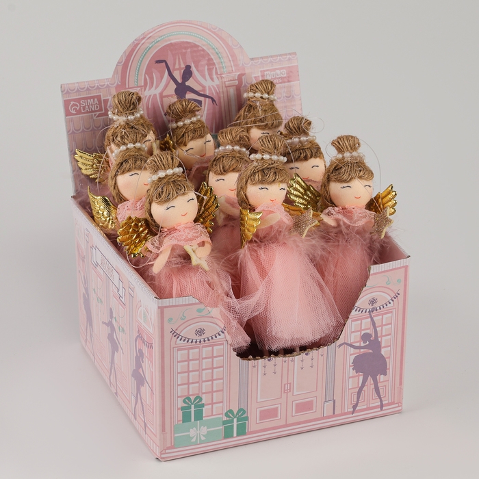 Новый год! Ёлочное украшение кукла &laquo;Балерина&raquo;