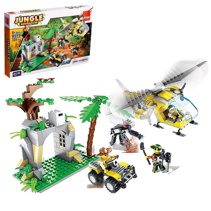 Конструктор Джунгли &laquo;Таинственная пещера&raquo;, 338 деталей