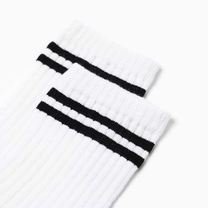 Носки мужские, цвет белый, размер 27