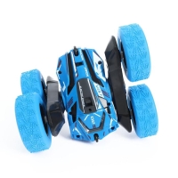 Машина-перевёртыш радиоуправляемая «Трюкач», с аккумулятором, цвет синий Машина-перевёртыш радиоуправляемая «Трюкач», с аккумулятором, цвет синий