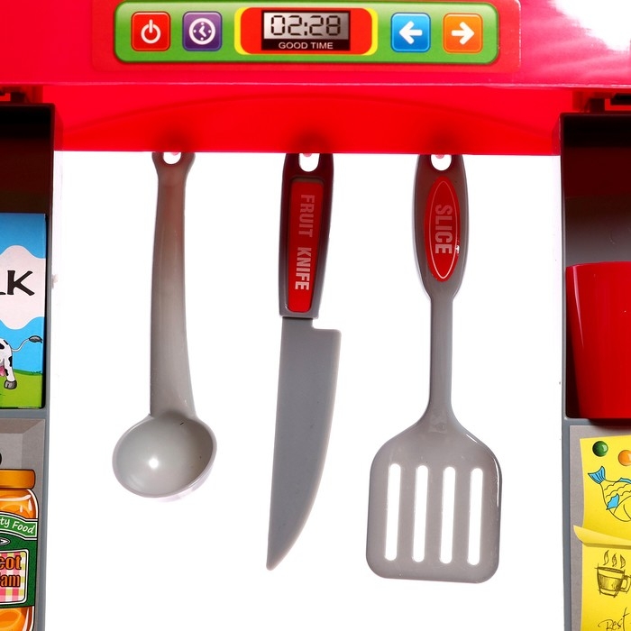 Игровой набор &laquo;Кухня мечты&raquo; с посудой и продуктами, свет, звук, работает от батареек