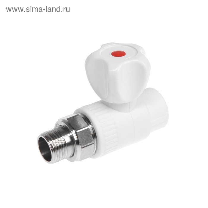 Кран шаровой для радиатора OTMO, 20 х 1/2 Кран шаровой для радиатора OTMO, 20 х 1/2", прямой, наружная резьба