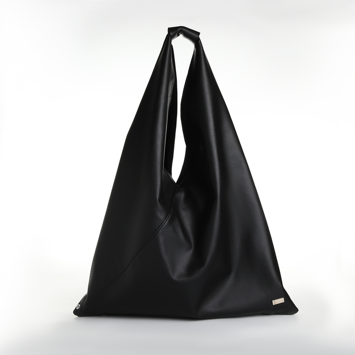 Сумка женская шопер на магните, цвет чёрный Сумка женская шопер на магните, цвет чёрный