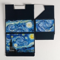 Коробка‒пенал, упаковка подарочная, &laquo;Ван Гог&raquo;, 22 х 15 х 10 см