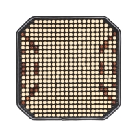 Накидка-массажер на сиденье 45&times;45 см, дерево, коричневый