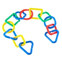 Развивающая игрушка «Цепочка», 12 элементов, Крошка Я Развивающая игрушка «Цепочка», 12 элементов, Крошка Я