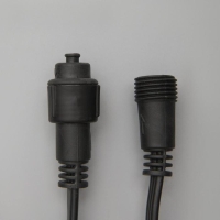 Гирлянда &laquo;Занавес&raquo; 2 &times; 1.5 м, IP44, УМС, тёмная нить, 360 LED, свечение белое, 220 В