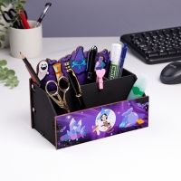 Органайзер для канцелярии "Ведьмочка" 4 отделения 21х11х14,5 Органайзер для канцелярии "Ведьмочка" 4 отделения 21х11х14,5