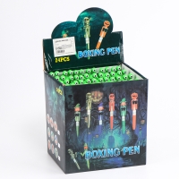 Ручка-прикол &laquo;Микроб&raquo;, боксер, синяя паста