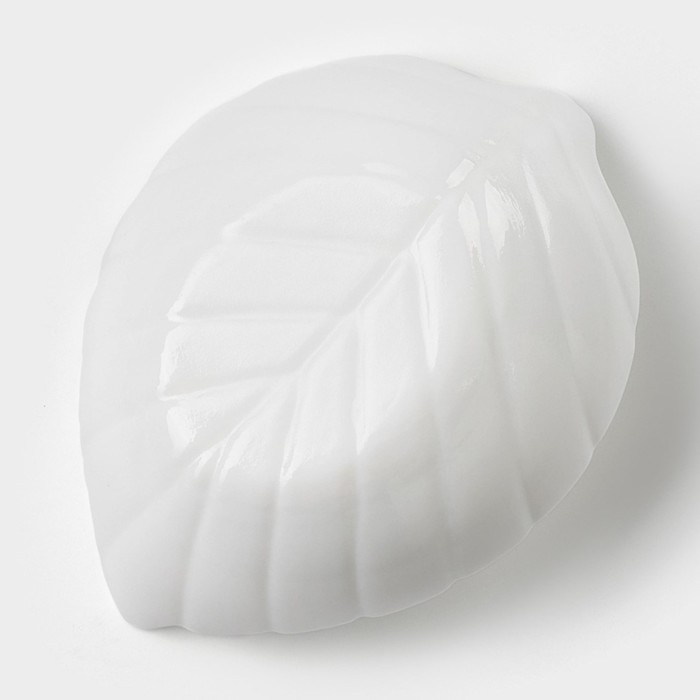 Салатник Avvir &laquo;Лист&raquo;, 200 мл, 14&times;10,5&times;5 см, стеклокерамика