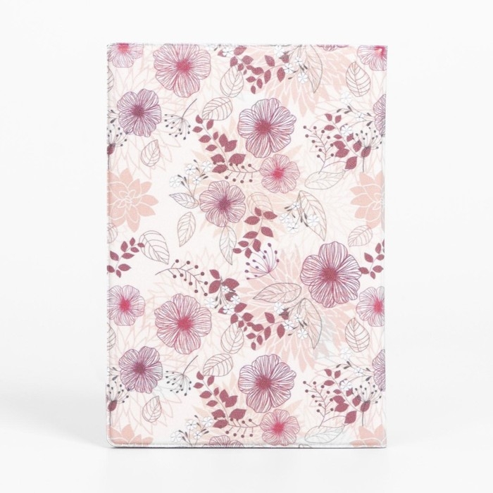 Обложка для паспорта, цвет розовый