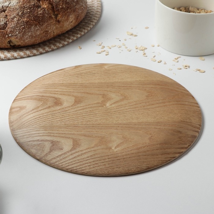 Блюдо для подачи Доляна «Заря», d=25 см, акация Блюдо для подачи Доляна «Заря», d=25 см, акация