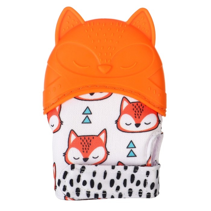 Прорезыватель-рукавичка «Лисичка», Крошка Я Прорезыватель-рукавичка «Лисичка», Крошка Я