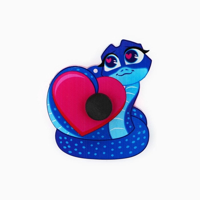 Магнит антистресс новогодний «Новый год: Год змеи», на Новый год, 6.6 х 7.6 см Магнит антистресс новогодний «Новый год: Год змеи», на Новый год, 6.6 х 7.6 см