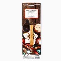 Подарочный набор &laquo;Прянечек&raquo;, 2 предмета: лопатка, форма для печенья