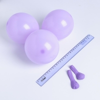 Шар латексный 5" &laquo;Макарун&raquo;, набор 100 шт., водные бомбочки, цвет сиреневый