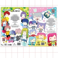 Набор бумажных фигурок &laquo;Аниме&raquo;, А4, 2 шт. по 36 стр.