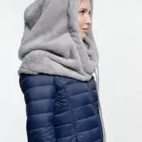 Балаклава-капюшон Flocky, серая