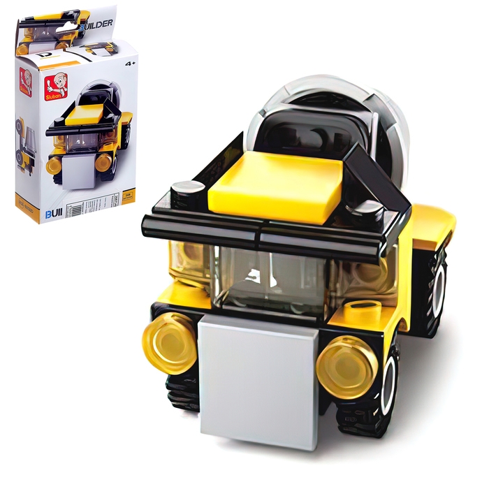 Конструктор «Строительная техника», 4 вида, МИКС Конструктор «Строительная техника», 4 вида, МИКС